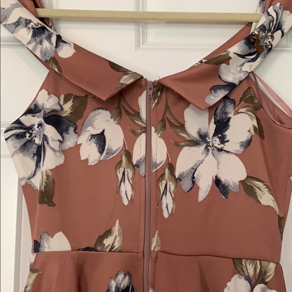 Windsor Off the Shoulder Floral Cocktail Dress - Picture 3 of 6